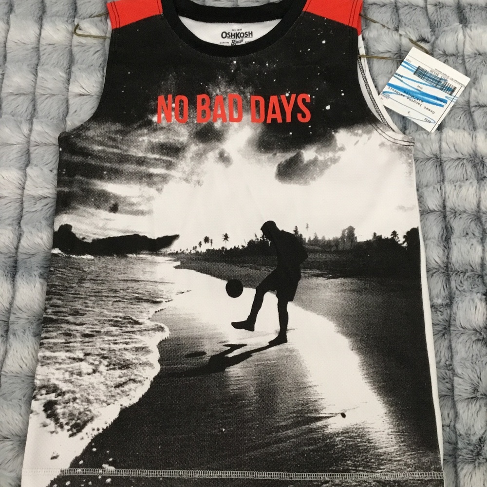 Boys muscle shirt size 10